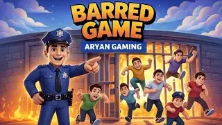 BARRED GAME Escape Challenge 😱 | Can We Escape Jail? | Aryan Gaming