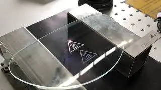 Glass laser marking co2 laser machine RF tube Yongli 30watt