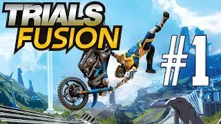 Let's Play Trials Fusion - Part 1 - IT'S SO BEAUTIFUL!!!!!! w/ Hypercore Ripper
