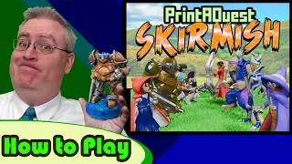 PrintAQuest: SKIRMISH - Как играть - Настольная игра-сражение с использованием 3D-печати