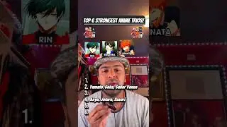 Blind Ranking These Top 6 STRONGEST Anime Trios! 🥇🥈🥉