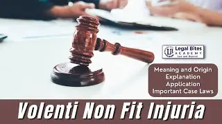 Volenti Non Fit Injuria | Meaning | Origin | Explanation | Application | Important Case Laws