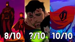 Ranking DC Animated Movie Universe Movies