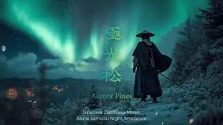 Aurora Pines (極光松) — Japanese Zen Sleep Music | Alone Samurai Night Ambience