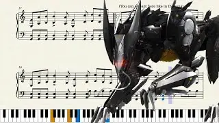 I'm My Own Master Now Piano Music Sheet (Metal Gear Rising: Revengeance)