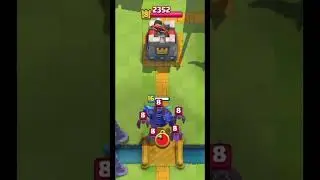 LEVEL 16 PEKKA in ARENA 7! 😭 #clashroyale