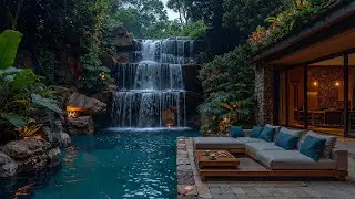 Jazz Melodies at Tranquil Forest Space - Relaxing Jazz Music in a Tropical Hideaway for Calm & Focus