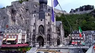 Short view from Charles de Gaulle Bridge at Dinant.