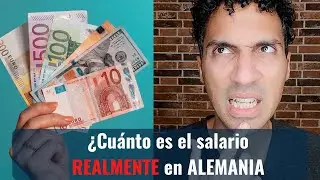 😮 ¿Cuánto dinero se gana en Alemania realmente? - ¿Qué te van a descontar? - impuestos..