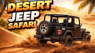 Desert Jeep Safari Experience | Full Enjoyment & Thrill Ride #desertsafari #desertcamp 9352951569