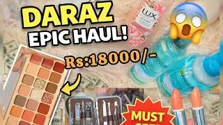 Daraz Shopping Haul 2026 | Makeup, Skincare & More | Honest Review