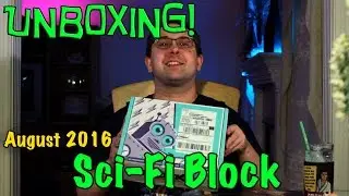 UNBOXING! Sci-Fi Block August 2016 - Lost in Space, Doctor Who, Futurama