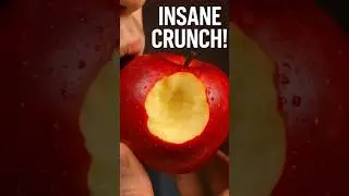 This Apple Crunch Sound Will Blow Your Mind! 🍎 (ASMR) #asmr