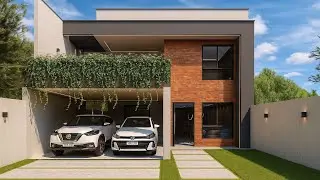 SOBRADO MODERNO || 4 QUARTOS || PLANTA BAIXA - TERRENO 9X20m
