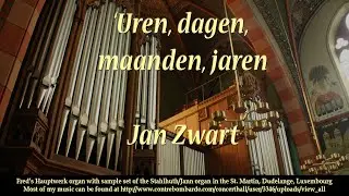 Uren dagen maanden jaren vliegen als een schaduw heen, Jan Zwart