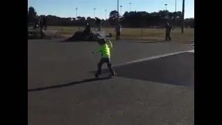 Brick skate park