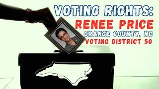 Renee Price (Orange County District 50) Stands Up for North Carolina Voting Rights 10/19/23