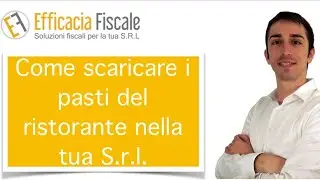 Come scaricare i pasti del ristorante nella tua S.r.l.