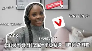 CUSTOMIZE YOUR IPHONE |AESTHETICS+HOME SCREEN(beige theme)+IOS 15+WIDGETS, SHORTCUTS/ NO SHORTCUTS