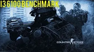 CSGO Benchmarks 1080p/Very High - Intel I3 6100