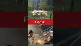 Severe storm with hail and wind gusts in France | July, 2023 short #Short