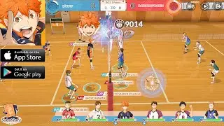 HAIKYU!! FLY HIGH Gameplay | Anime Sport Game (Android iOS)