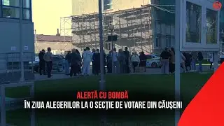 Alertă cu bombă &icirc;n ziua alegerilor la o secție de votare din Căușeni