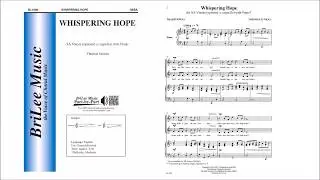 Whispering Hope (BL1000) by Thomas Steven Juneau