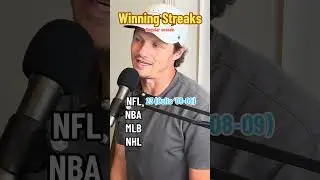 Longest Regular Season Winning Streaks