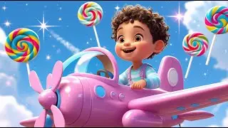 Flying Lollipop Catch Game | Fun Kids Song | Sweet Candy Adventure Rhyme