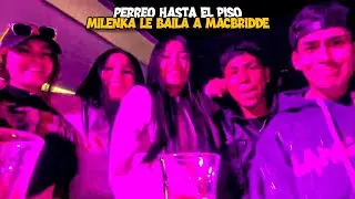MILENKA EN LA DISCOTECA CON MACBRIDDE, DANIELA TAQUIRE Y KONG