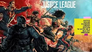 Justice League (Amazon Exclusive DigiBook Limited Edition) 4K Ultra HD & Blu-ray unboxing