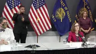 Gov. Kate Brown press conference