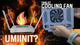 Cooling Down Wifi Router Before It Got Burned | Tablet Cooling Fan