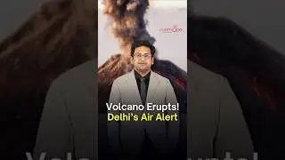 AQI SPIKES! Ethiopia #volcano Dust Reaches #india  😷