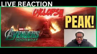 AVENGERS: DOOMSDAY X-MEN TRAILER REACTION! Cyclops | Patrick Stewart | HOLY PEAK!!!