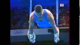 Eric LOPEZ (CUB) rings - 2000 Sydney Olympics Qualifs