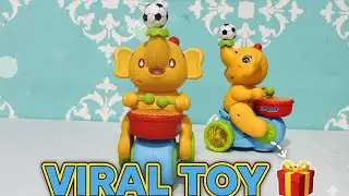 🐘 Cute Musical Elephant Toy with Drum & Ball! Best Gift for Boys & Girls 🎁 II TOY WORLD