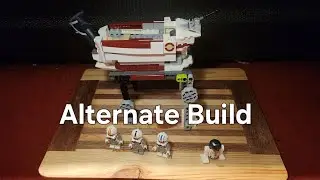 Lego Star Wars: 75402 Arc-170 Alternate Build (part 1)