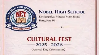   🌸L K G 🎂CLASS 🌻 NOBEL ENGLISH SCHOOL 🌹ANNUAL CELEBRATION 