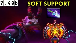 Riki Immortal Soft Support - Dota 2 Patch 7.40b Pro Pub Gameplay