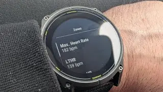 Garmin Change Max Heart Rate Fenix 8 and Enduro 3
