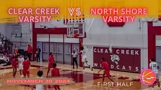 Clear Creek HS Varsity vs North Shore HS Varsity basketball game at Carlisle Field House