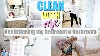CLEAN WITH ME 2020 ~ DECLUTTER & ORGANIZE MY BEDROOM & BATHROOM ~ EXTREME CLEANING MOTIVATION