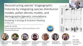 Reconstructing species&rsquo; biogeographic histories using data integration - Adam Smith