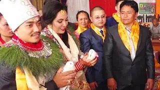 SANG DORJE LAMA WEDS MINA LAMA WEDDING HIGH LIGHTS