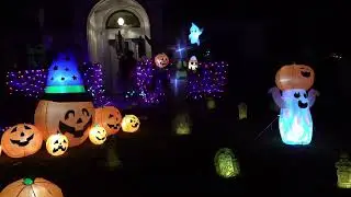 Halloween at Chris & Lindsay's #halloween2025 #grandkids