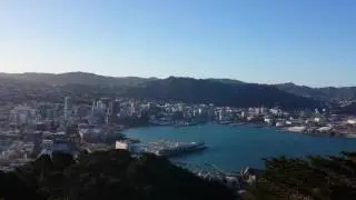 Mount Victoria view- New zealand, Wellington places to visit, NZ, Mountain view, Sea view, Nature