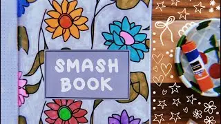 SMASH BOOK - how to template scrapbook bullet journal
