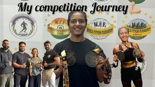My first fitness competition Journey💪🏼🏆
